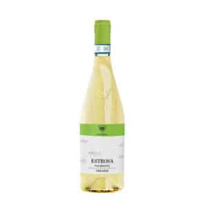 Pico Maccario Estrosa Viognier vitvinsflaska med etikett