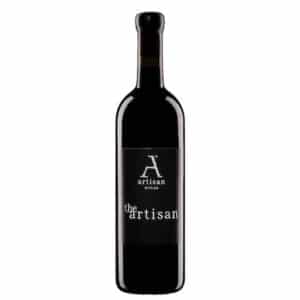 The Artisan Merlot 2017 rödvinsflaska med etikett