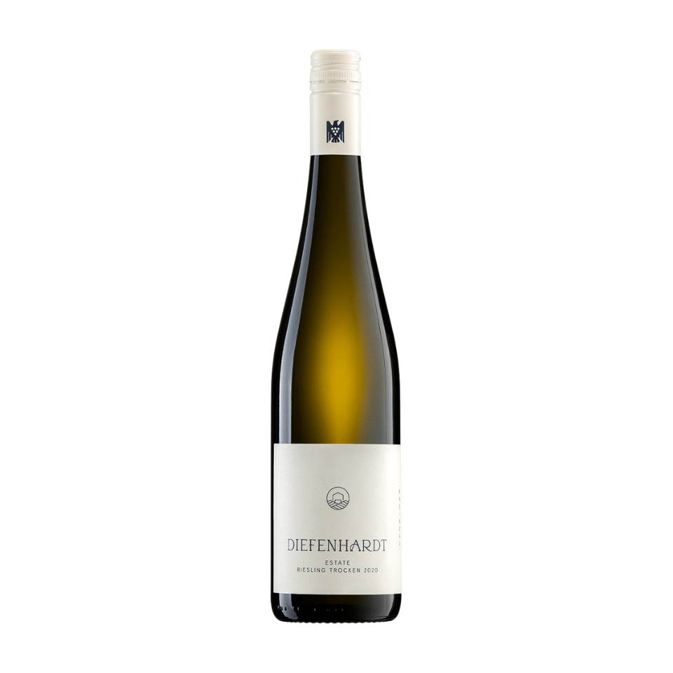 Diefenhardt Riesling Trocken 2023 VDP Gutswein vitvinsflaska med etikett