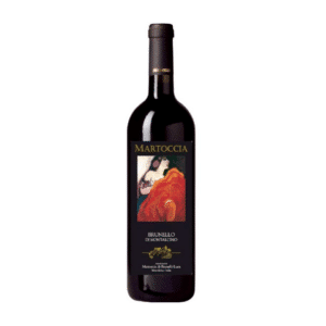 Martoccia Brunello di Montalcino DOCG 2019 rödvinsflaska med etikett