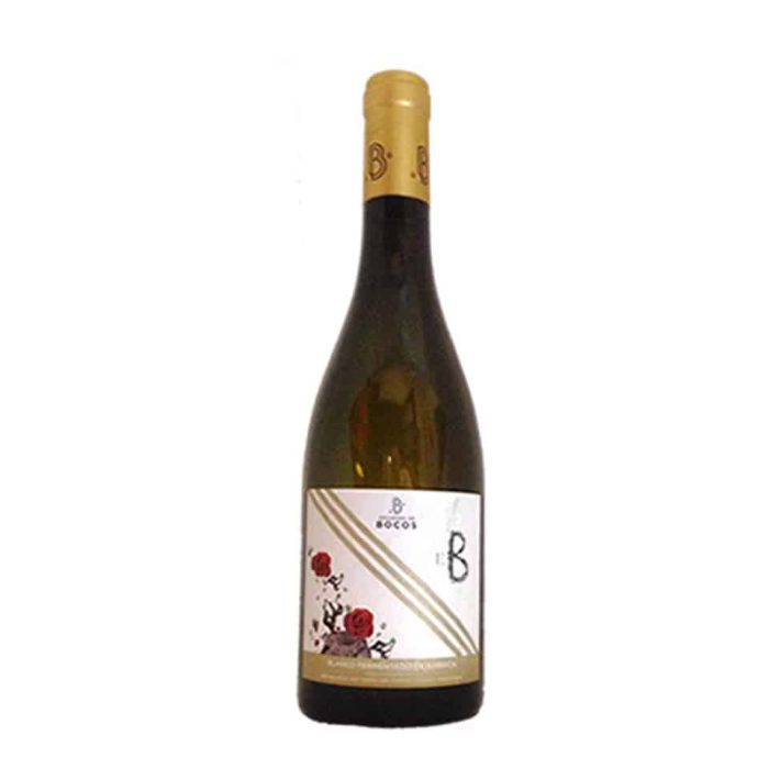 Bocos verdejo barrica 2019 vitvinsflaska med etikett