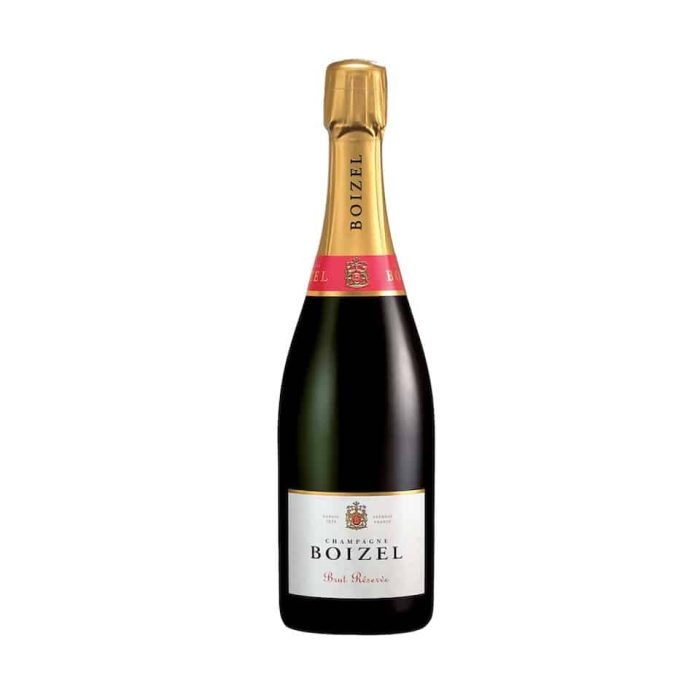 Boizel brut réserve champagne flaska champagne med etikett