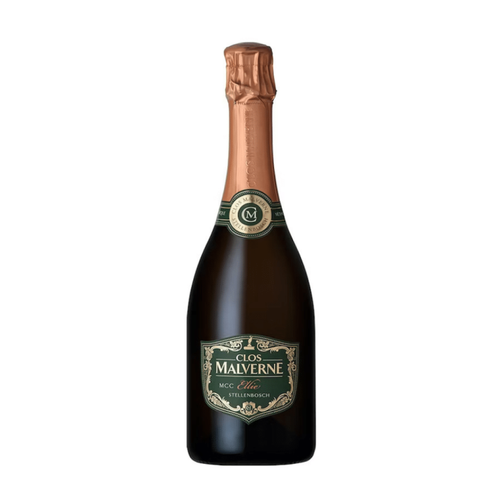 Clos Malverne Ellie Mcc 2019 mousserande rosévinsflaska med etikett