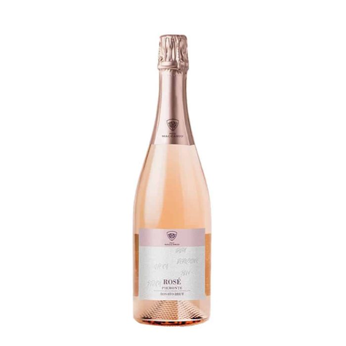 Rosé Piemonte Rosato Brut DOC flaska mousserande vin