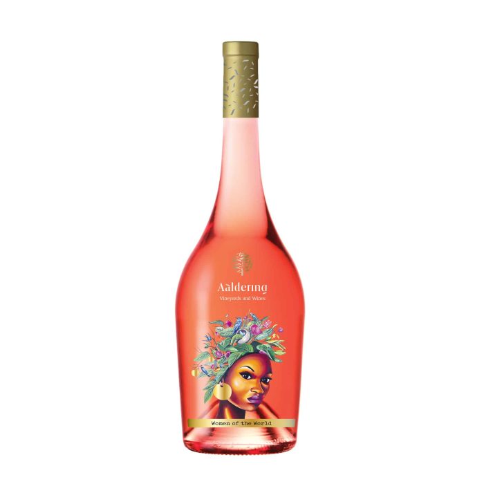 Women Of The World Pinotage Rosé Magnum 2023 rosevinflaska med etikett